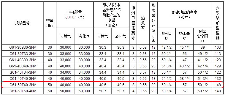 美国鹰牌热水炉19升